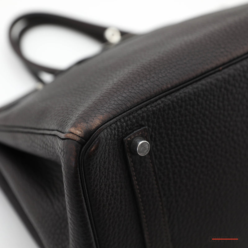 Hèrmes Bleu Jean Birkin 35cm of Togo Leather with Palladium Hardware, Handbags & Accessories Online, Ecommerce Retail