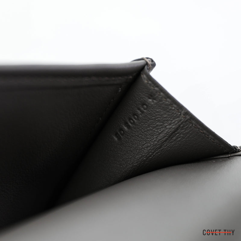 Hermes Swift Leather Clutch Bag